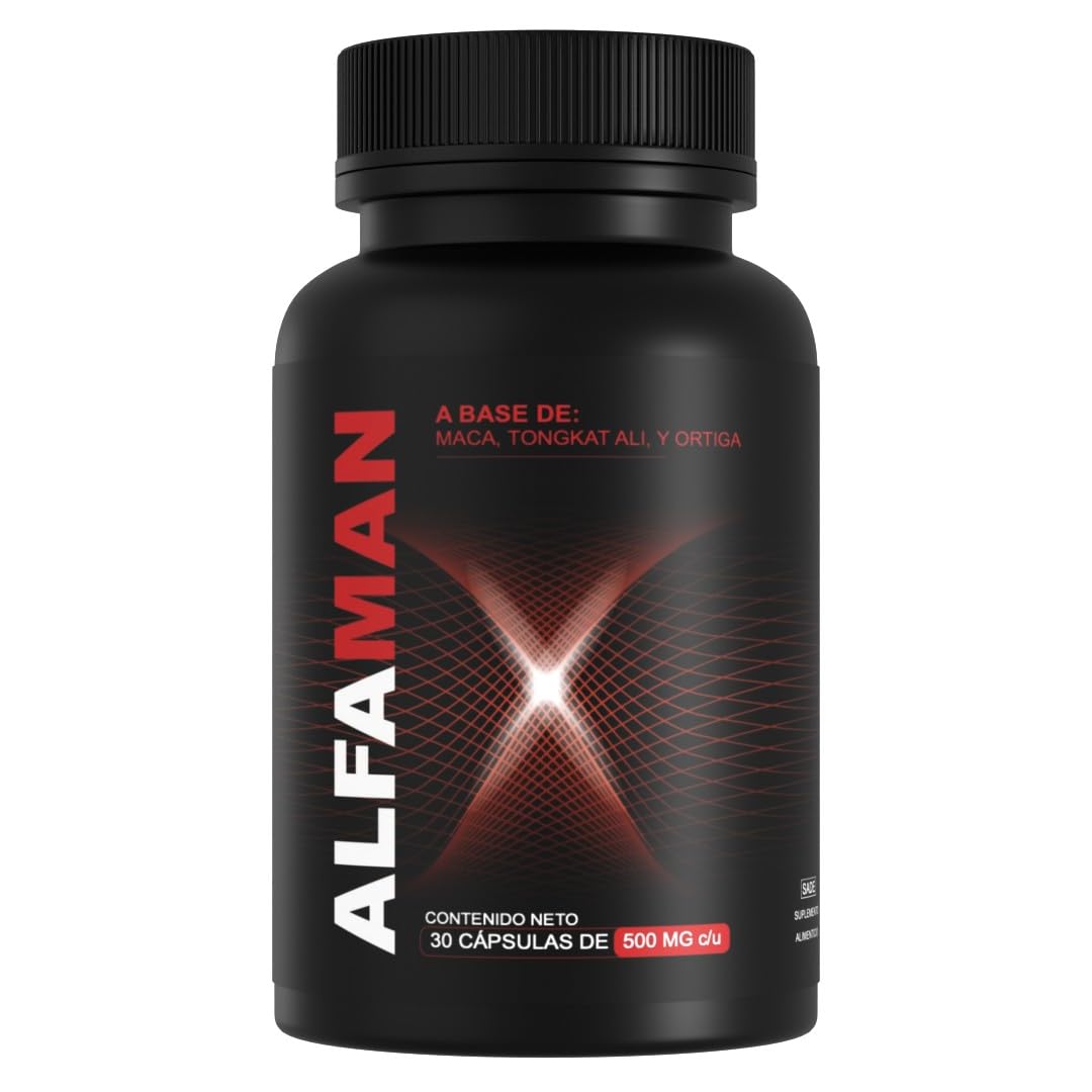 AlfaMan – Natural Vitality Support for Men (30 Capsules)