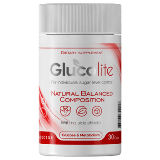 Glucolite – 30 Capsules | Blood Sugar Balance & Appetite Control | Natural Plant-Based Formula