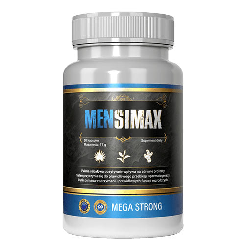 MensiMax (30 Capsules) – Premium Male Vitality & Performance Formula