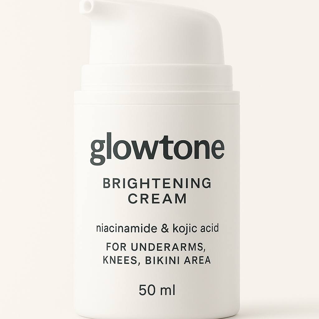 Glowtone Brightening Cream (50ml) For radiant, even-toned skin on arms, legs, and body