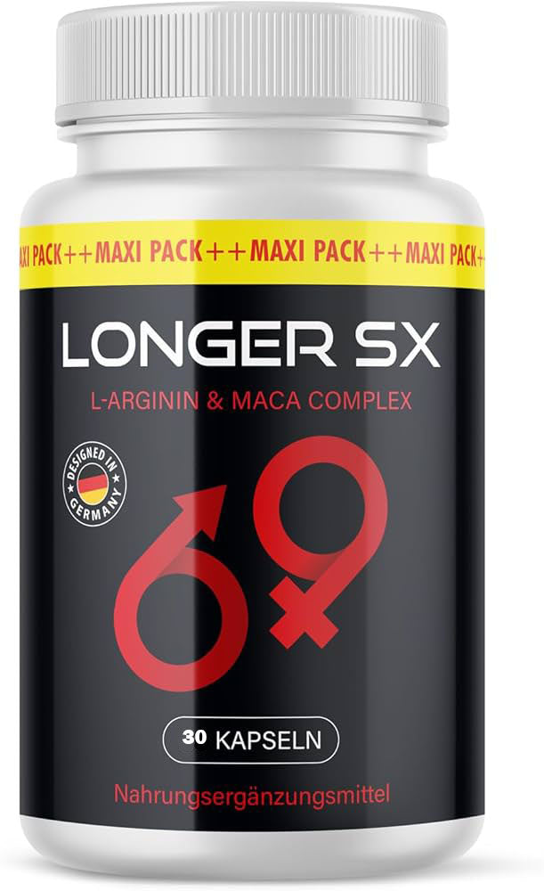 LongerSX – Advanced Male Vitality Support (30 Capsules)