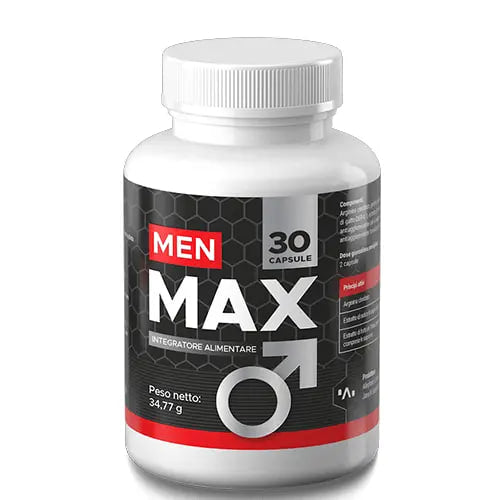 MenMax – Maximum Strength Capsules | Power, Stamina & Vitality, 30 capsules