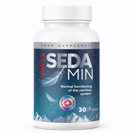 Sedamin 30 Capsules – Calm & Nervous System Support Supplement