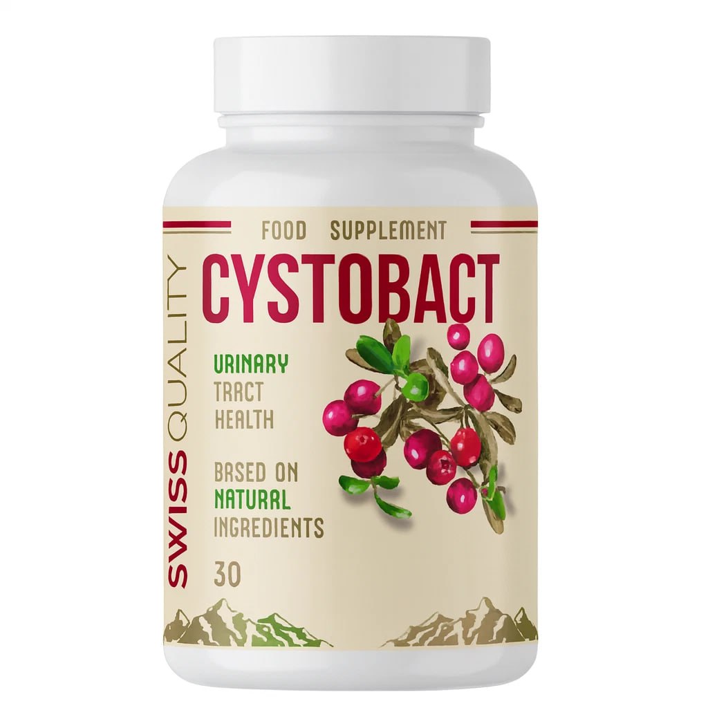 CYSTOBACT – (30 Capsules) Natural urinary comfort & bladder support