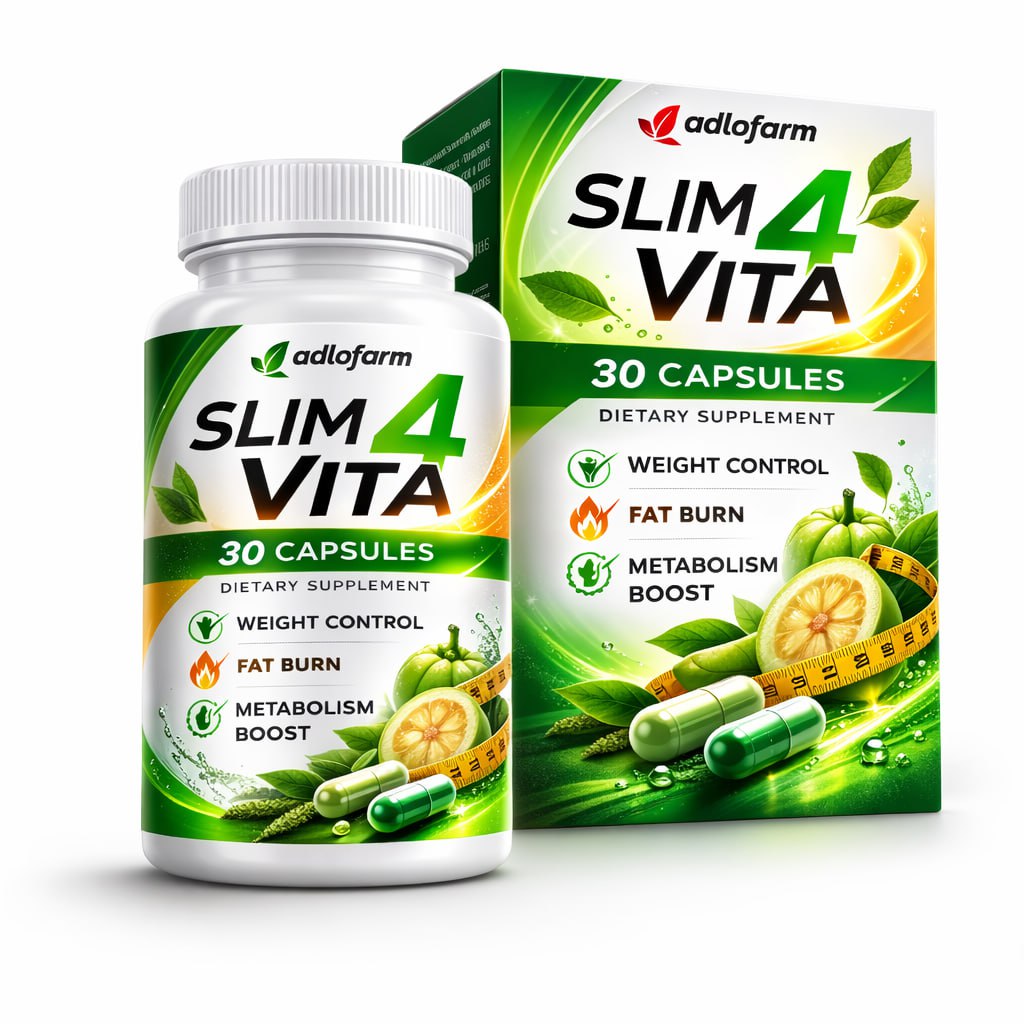 SLIM4 VITA – Metabolism & Wellness Support Capsules - 30 Caps
