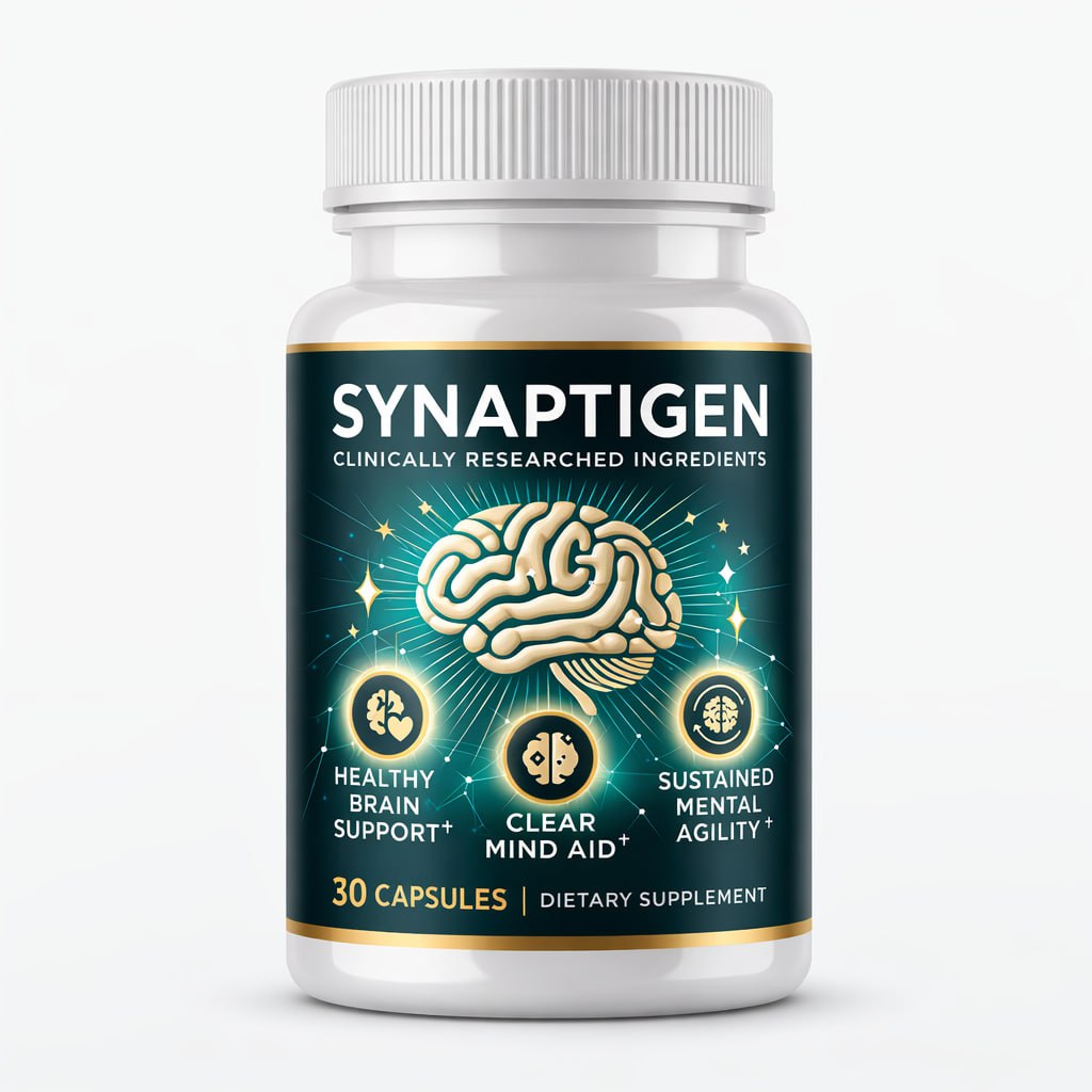 Synaptigen – Brain Support & Mental Clarity Capsules - 30 Caps