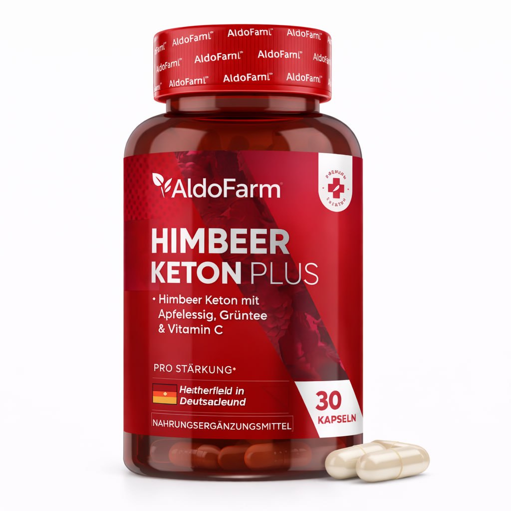Himbeer Keton Plus – Metabolism & Wellness Support Capsules - 30 Caps