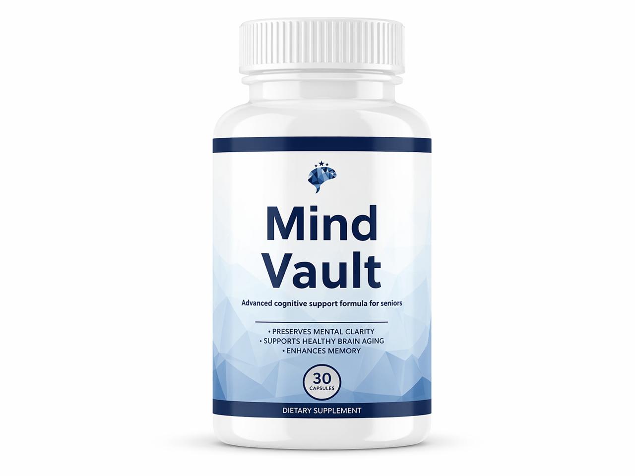 MindVault – Cognitive Balance & Daily Focus Support – 30 Capsules