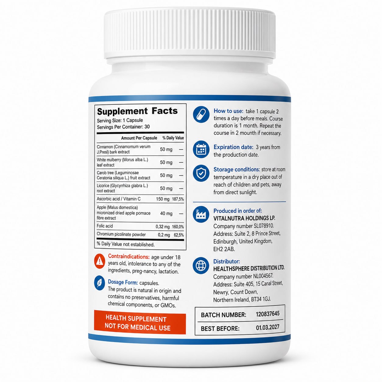 ForceFlex – Joint Support & Daily Mobility Balance – 30 Capsules