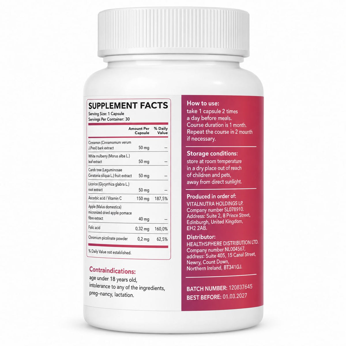 BOOM Breast – Bust Support & Body Care Capsules – 30 capsules