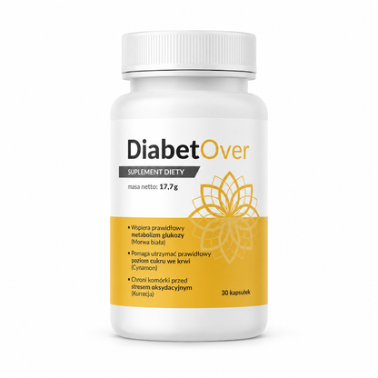 DiabetOver – Blood Sugar Balance & Metabolic Support Capsules – 30 capsules