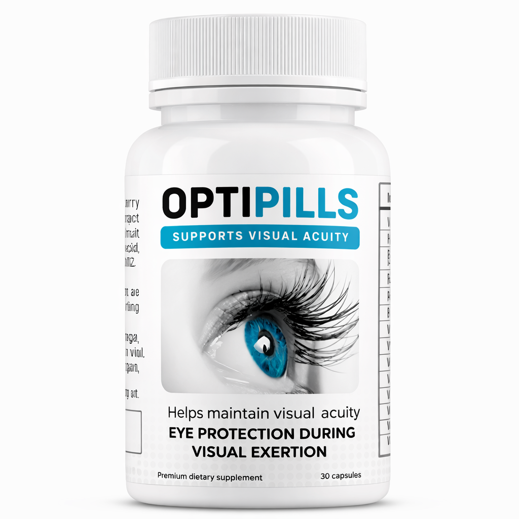 OptiPills – Food Supplement for Eye & Vision Support (30 Capsules)