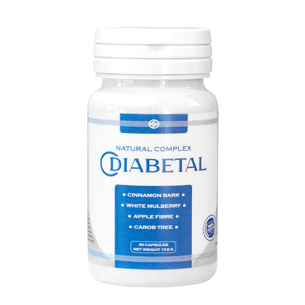 Diabetal Caps – Natural Support for Blood Sugar, Insulin Function & Metabolism (30 Capsules)