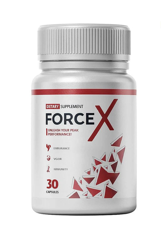FORCE X – 30 Capsules Natural Male Vitality & Performance Support