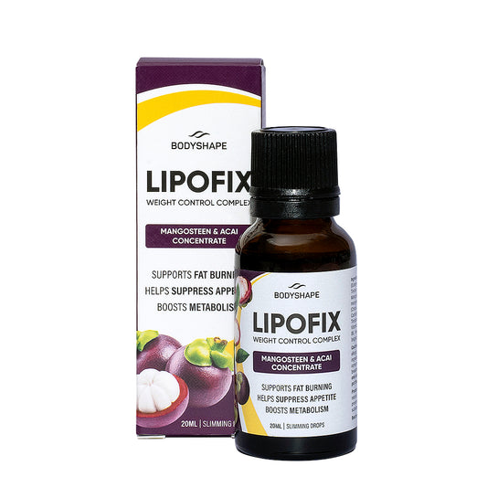 LIPOFIX Drops – Supporto naturale per la gestione del peso e la vitalità con mangostano (20 ml)