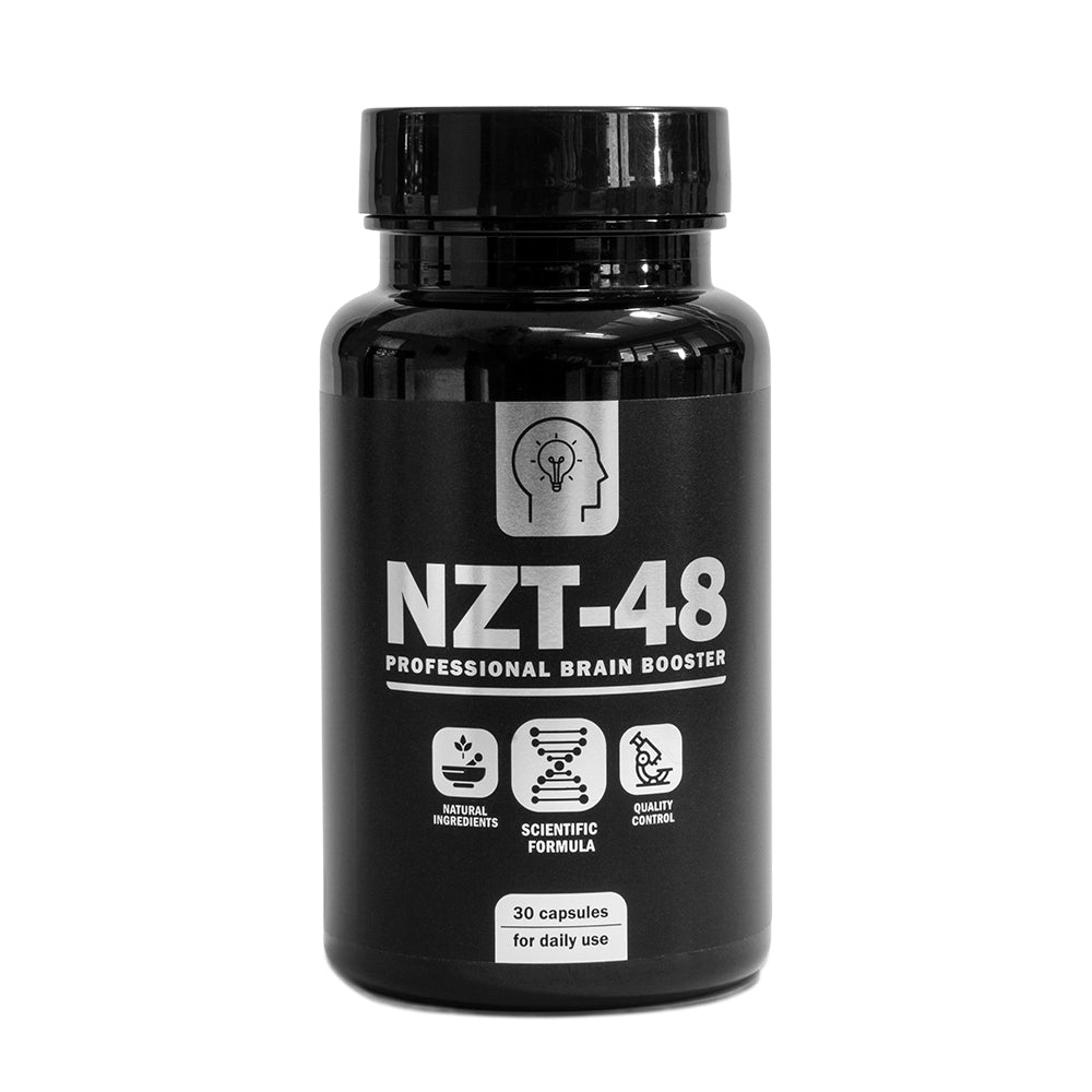 NZT 48 CAPS – Solution for Mental Fatigue, Poor Focus & Cognitive Decline (30 Capsules)