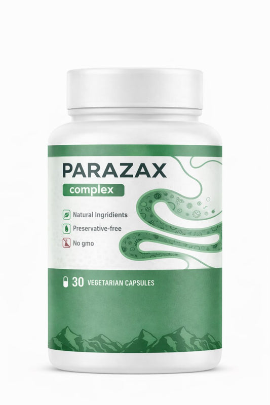 Parazax Complex – Natural Defense Against Parasites &amp; Detox Support, 30 capsules