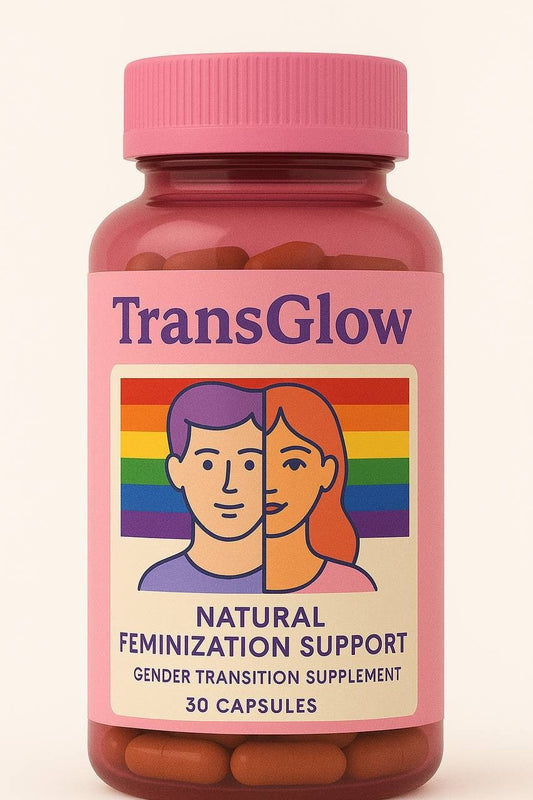 TransGlow - MTF Feminization Capsules - 30 Capsules - Natural Transition Support