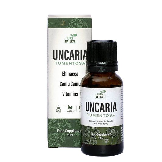 UNCARIA Drops – Supporto naturale per l’immunità, la disintossicazione e la vitalità (20 ml)