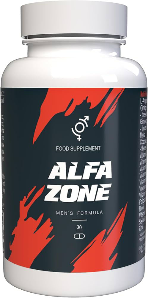 Alfazone (30 Capsules) – Ultimate Male Vitality Formula