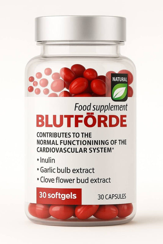 BLUTFORDE – Natural Cardiovascular & Circulation Support (30 Capsules)