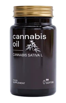 Cannabis Oil – Premium CBD Softgels for Overall Wellness (30 Softgels)