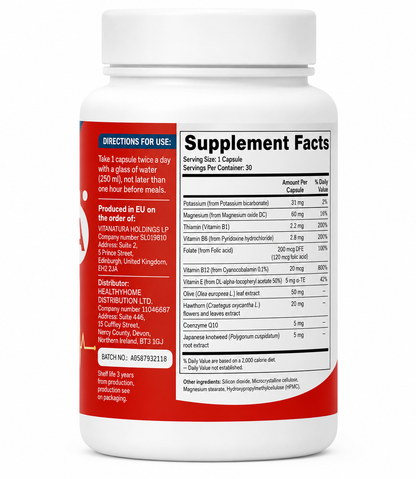 Cardio A + – 30 Capsules | Heart & Circulation Support (CardioA)