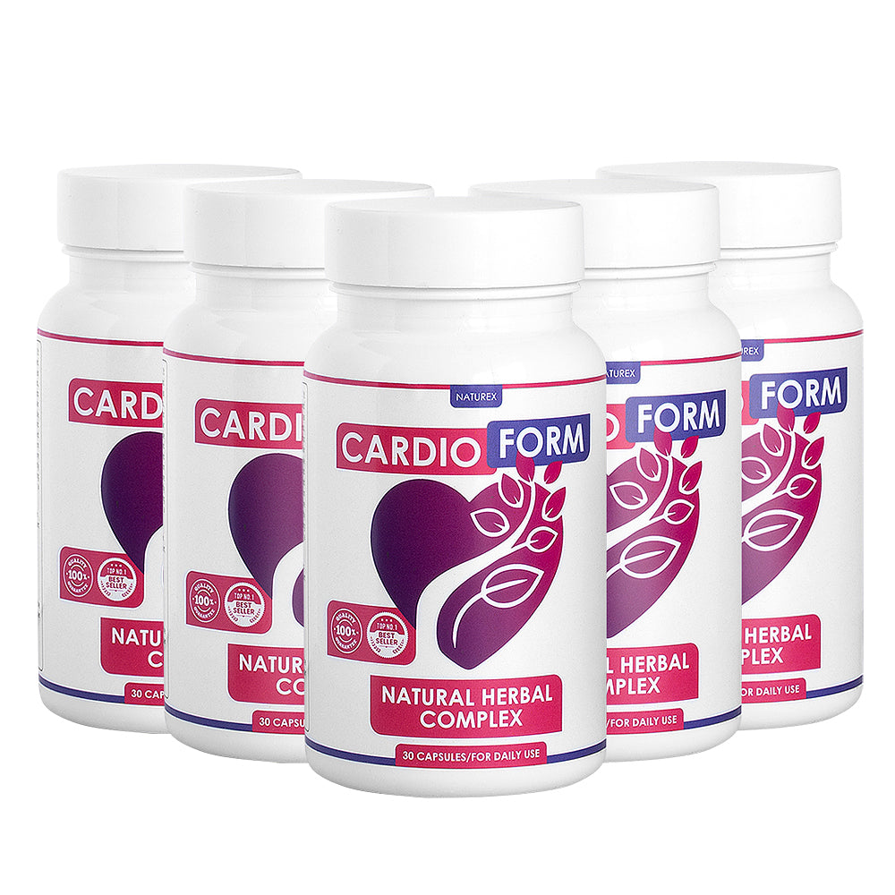 CARDIOFORM Caps – Advanced Heart Healt; Circulation Support (30 Capsules)