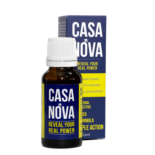 CasaNova Drops – Solution for Low Energy, Weak Stamina & Reduced Potency (20ml)