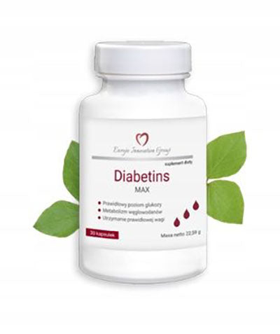Diabetins MAX – Advanced Support for Balanced Blood Sugar (30 Capsules)