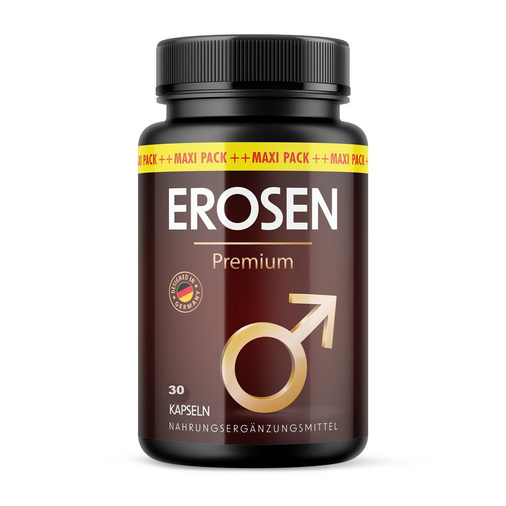 Erosen – 30 Capsules | Men's Vitality &amp; Energy Support | Natural Plant Extracts + Zinc &amp; B Vitamins