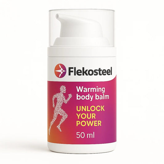 Flekosteel Warming Cream 50 ml Joint & Muscle Comfort Massage Cream
