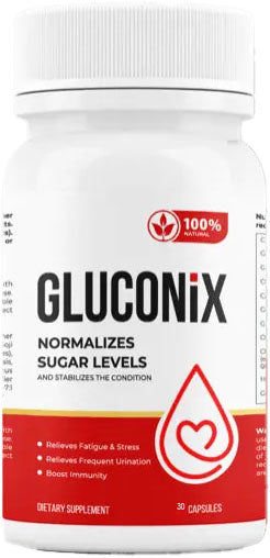 Gluconix – Natural Support for Healthy Blood Sugar Levels | 30 Capsules