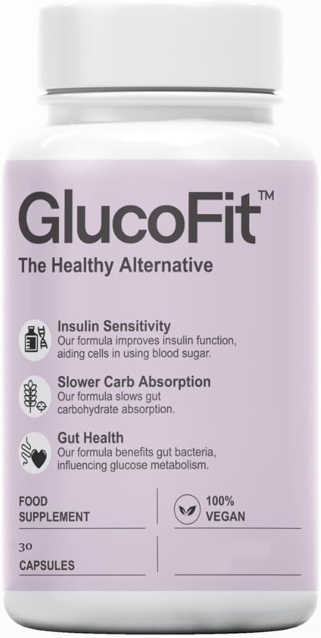 GlucoFit The Healthy Alternative/Weight Management Capsules - Natural Ingredients - 30 Capsules/Supplement Heaven