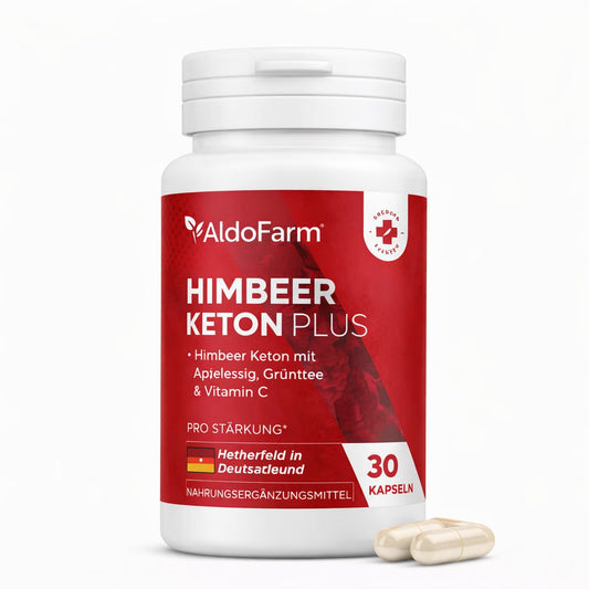 Himbeer Keton Plus – Metabolism & Wellness Support Capsules - 30 Caps
