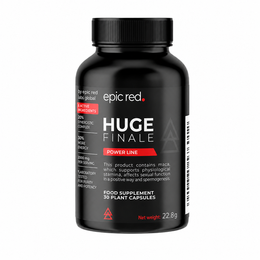 Huge Finale – 30 Capsules Confidence. Endurance. Performance.