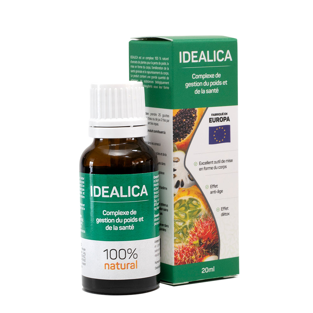 IDEALICA Drops - Supports Weight Management, boost metabolism (20ml)