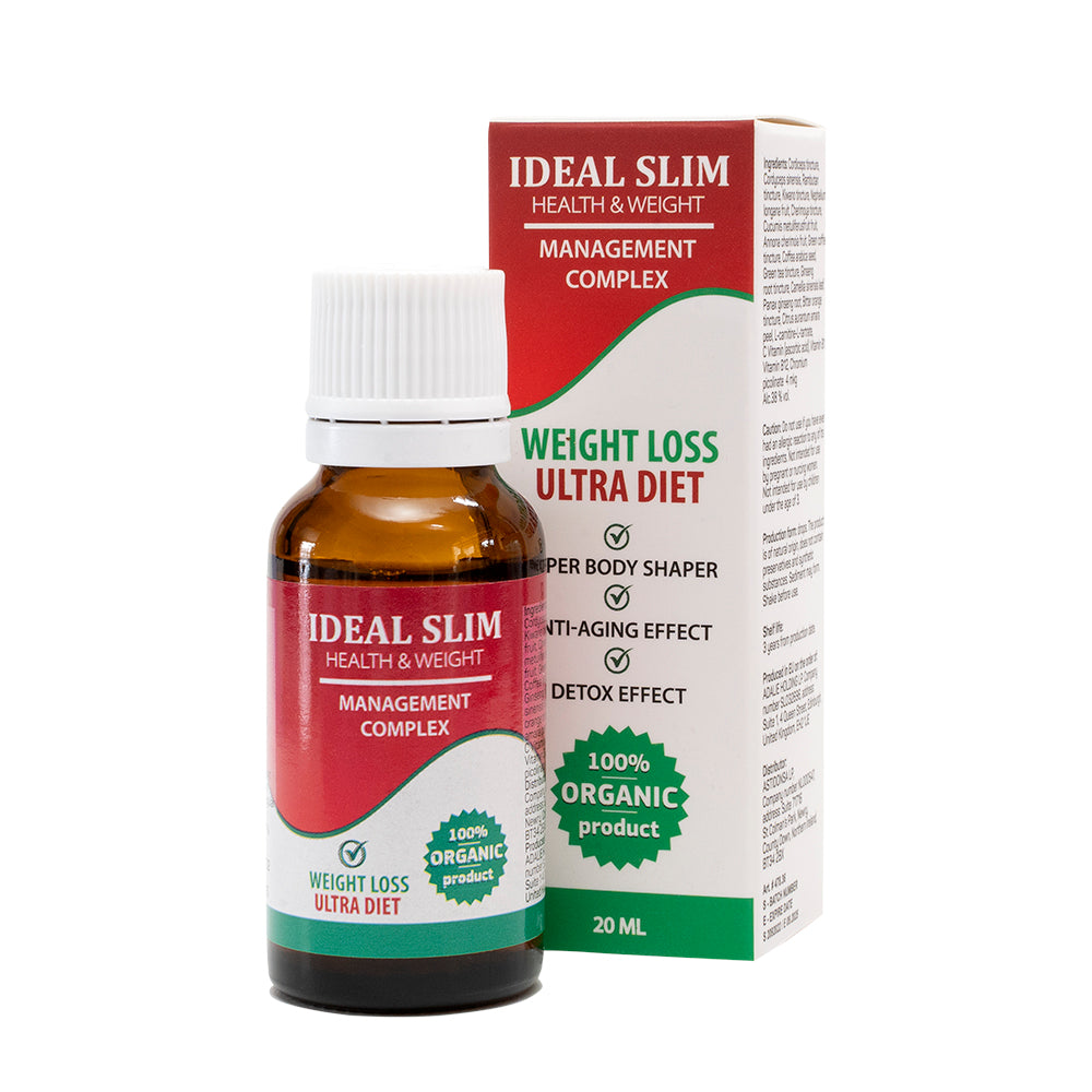 IDEAL SLIM Drops – Natural Support for Weight Management, Metabolism &amp; Vitality (20ml)