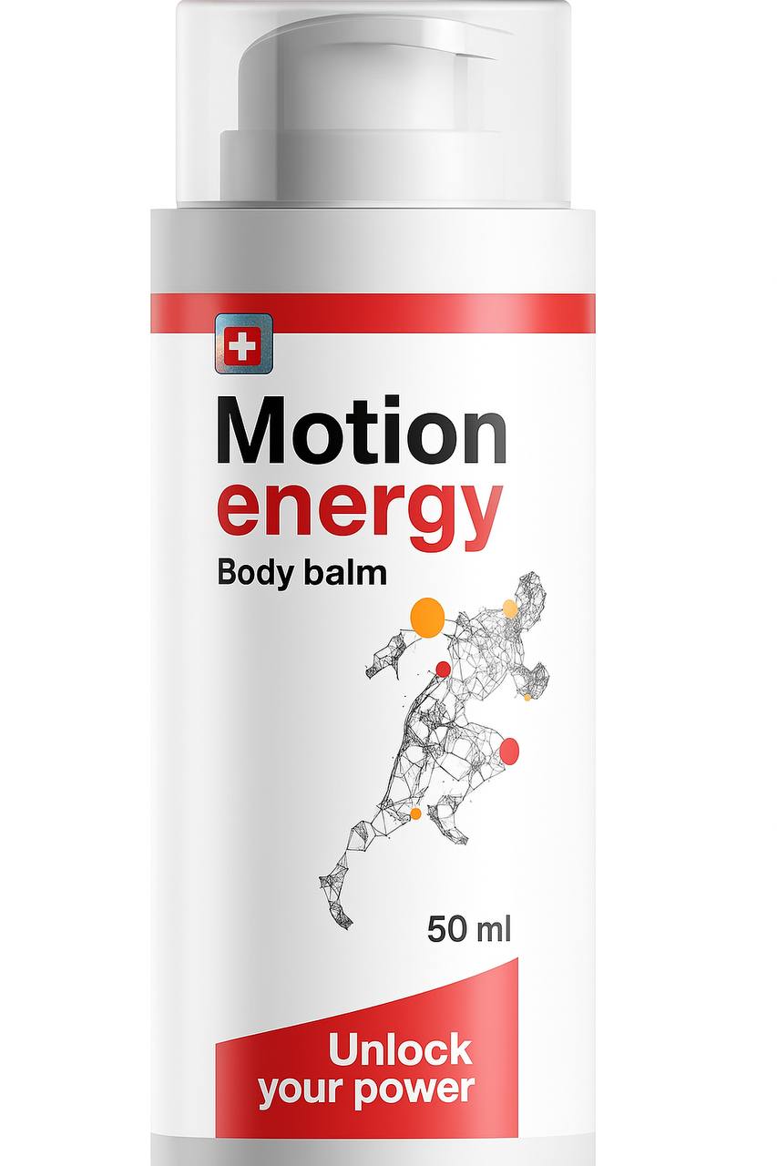 Motion Energy Warming Joint &amp; Muscle Balm – Fast Relief for Pain, Stiffness &amp; Inflammation (50ml)