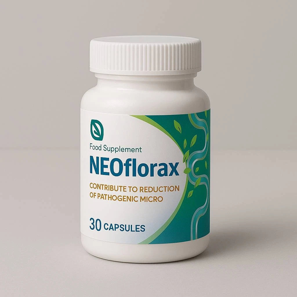 NEOflorax – 30 Capsules Natural Digestive & Detox Support