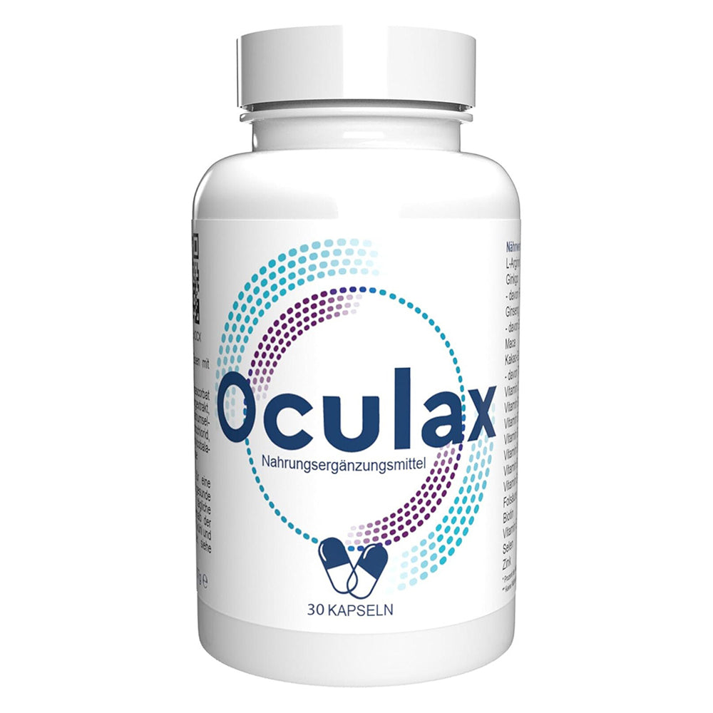 OCULAX Caps – Your Solution for Eye Fatigue, Blurry Vision, and Aging Eyes (30 Capsules)