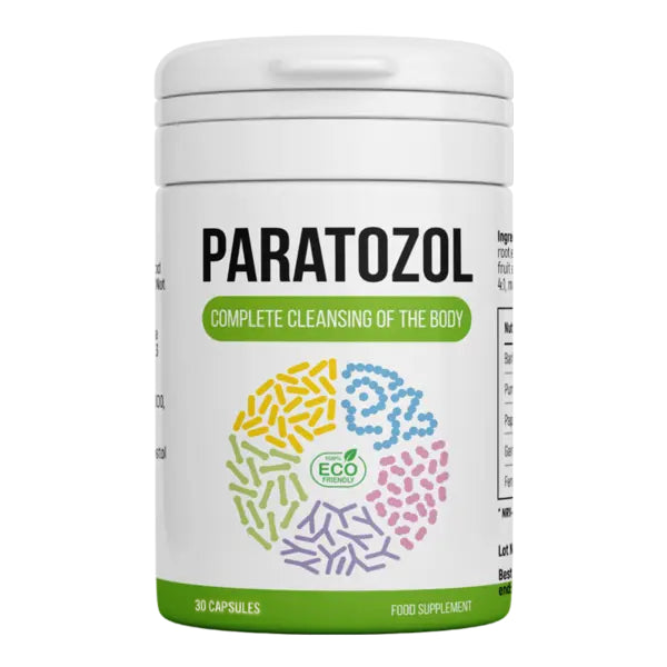 Paratozol – Natural Formula for Parasite Control & Immune System Support (30 Capsules)