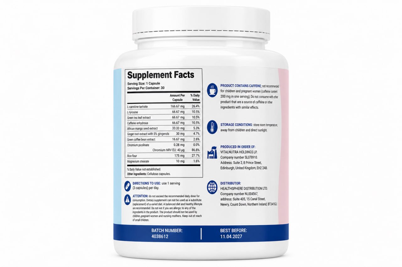 OZEM – Weight Management & Metabolism Support Capsules – 30 capsules
