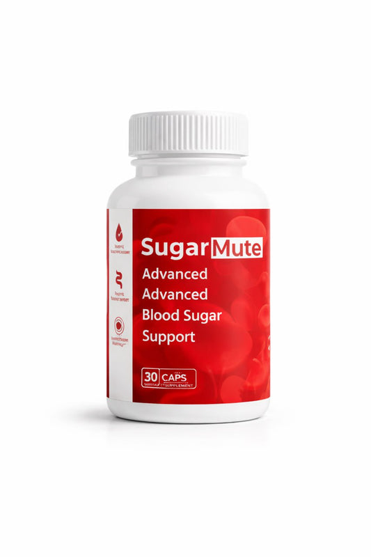 SugarMute – 30 Capsules – Blood Sugar Support & Glucose Balance Formula