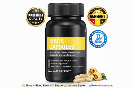 Maca Capsules (30 capsules) - Antioxidant, boosts blood flow