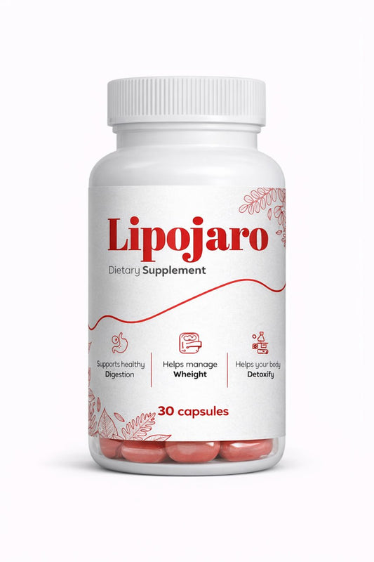 LipoJaro – Metabolism & Daily Energy Support – 30 Capsules