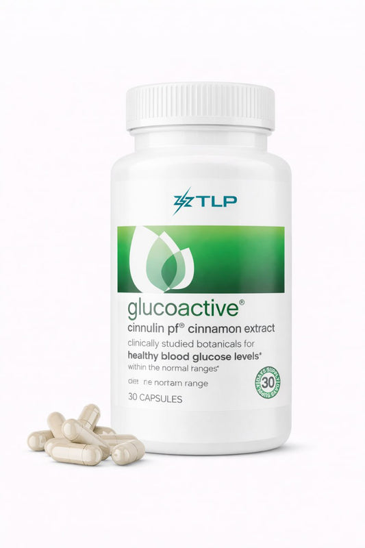 GlucoActive - Healthy Blood Glucose Support & Daily Energy Supplement – 30 Capsules