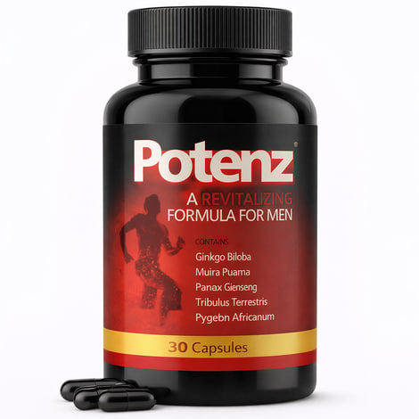 Potenz - Men's Vitality & Energy Capsules – 30 Capsules