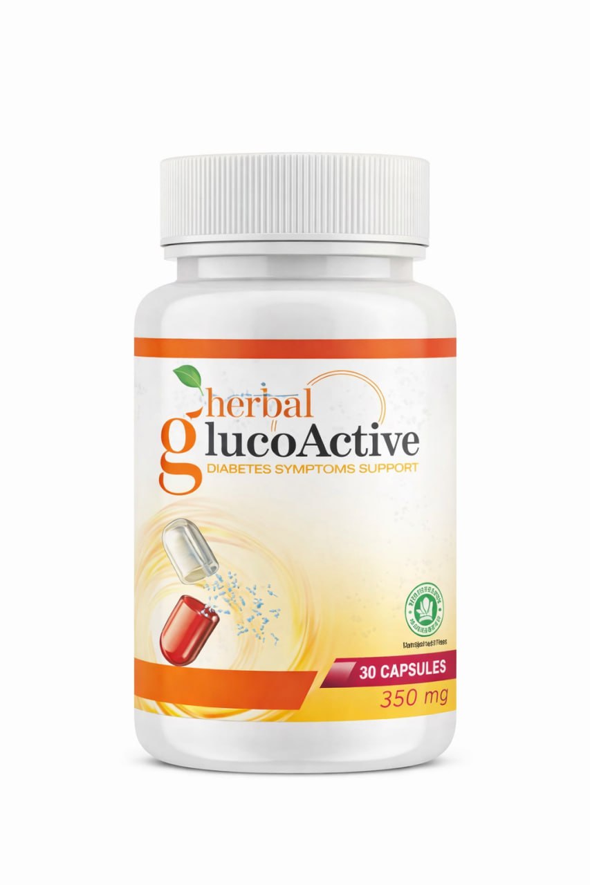 GlucoActive herbal – Glucose Support Capsules for Daily Metabolism Wellness - 30 Caps