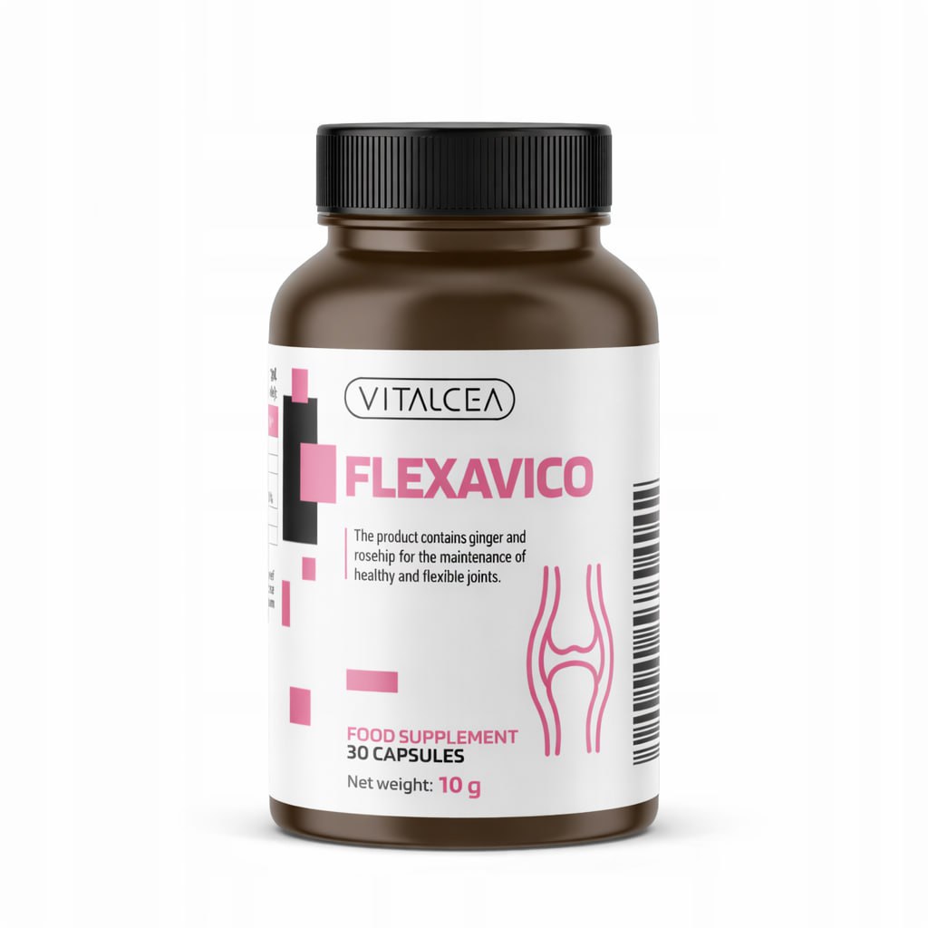 Flexavico – Joint Support Capsules for Mobility & Bone Care - 30 Caps